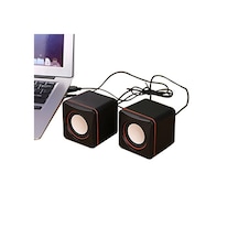 Multimedya 1+1 Mini Pc Hoparlör 2.0 Usb Speaker 2.5w