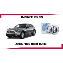 Infınıtı Arka Fren Dıskı Takım Fx35