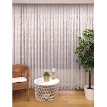 Evdepo Home Kullanıma Hazır Örme Tül Perde (543683267)