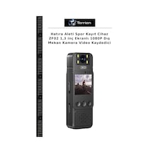Hatıra Aleti Spor Kayıt Cihaz Zf02 1,3 İnç Ekranlı 1080p Dış Mekan Kamera Video Kaydedici