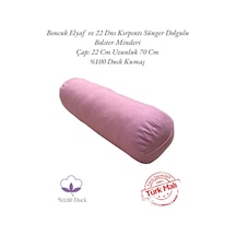 Bolster Minderi - Silindir Yoga Minderi Pembe 2024-10