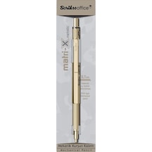 Scrikss Matri-x Versatil 0.7 Mm Metalik Altın Şeffaf Amb.