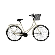 BİSAN PARADISE BAYAN ŞEHİR BİSİKLETİ 54CM V 28 JANT KREM GRİ