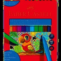 Faber Castell 12 Renk Süper Comfort Keçeli Kalem Seti
