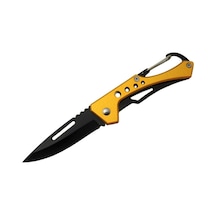 Hongjie Komple Çelik Gold Kamp Çakı Sarı T17 Gld 15,5 Cm 605995 Sarı