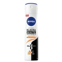 Nivea Invisible Black & White 5x Güçlü Etki Kadın Sprey Deodorant 150 ML