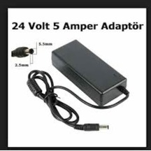 Hightek 24 Volt 5 Amper Plastik Kasa Adaptör