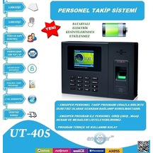 Bataryalı Kart Okutmalı Parmakizli Personel Takip Sistemi