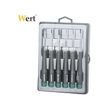 W 2262, Elektronikçi Tornavida Seti, Gri/siyah/yeşil, 6 Parça