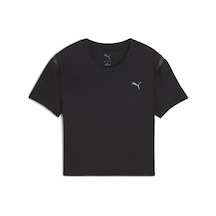 Puma W Puma Shape Baby Tee Siyah Kadın Crop T-shirt