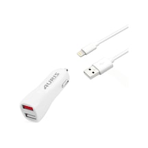 Auris Iphone Şarj Aleti ve Lightning Kablo Set 3.1A Ars-001