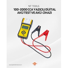 Nt Tools 100-2000 Cca Yazıcılı Dijital Akü Test Ve Analiz Cihazı