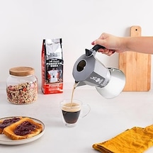 - Brikka İndüksiyon: 4 Cups Ocak Üstü Bol Köpüklü Espresso Pişirici - 170ml - Alt Hazne: Dış Paslanmaz Çelik İç Alüminyum - Patentli Güvenlik Valfi - İndüksiyon Ocak Türleri İçin Uygundur Aeropress