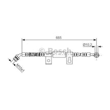 Bosch 1987481791 Fren Hortumu 587323e100