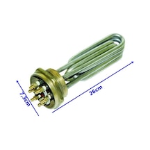 2" Parmak Krom Kafalı Kazan (Tolon) Tank Isıtıcı Rezistansı - 7500 Watt