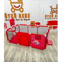 Mamma Öykü Bebe Basket Potalı Kale Güvenli Bebek Ve Çocuk Oyun Alanı Oyunpark 122x180 Oyun Matı Ve Topları
