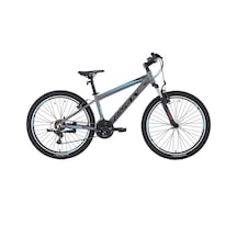 Bisan Cooper Hd 26 Jant 21 Vites Metalik Gri Siyah Mavi Dağ Bisikleti 35 Kadro Çok Renkli