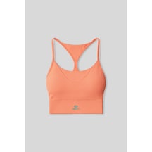 Tommy Life Mercan Standart Fit Baskılı Sırt Detaylı Kadın Spor Büstiyer - 97300