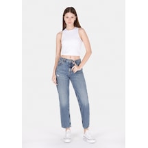 Colin's Colins Straight Fit Kadın İndigo Jean Pantolon Cl1074520 Q1.v1 Dn00295 Denim