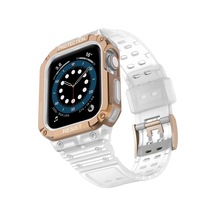 Watch 42mm Kr401 Silikon Kordon - Beyaz-rose