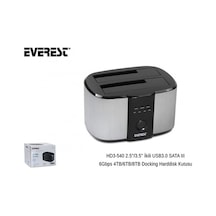 Everest Hd3-540 Usb 3.0 2Li 2.5" 3.5"Dock Station