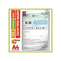 Yds Almanca 2025/1 Yabancı Dil Sınavı Ösym Tıpkı Basım Çıkmış Sor