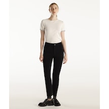 Yargıcı Dar Fit Normal Bel Denim Pantolon Siyah