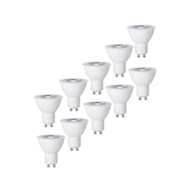 Full Reyon 10 Adet 7 W Gu10 Ledli Spot Ampul Beyaz Işık