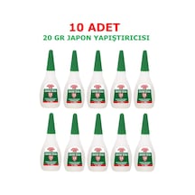 10 Adet Somafix 20 Gr Süper Şok Hızlı Japon Yapıştırıcı