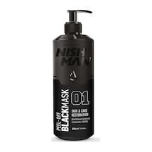 Nishman Soyulabilir Siyah Yüz Maskesi 200 ML