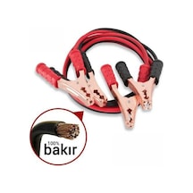 Eraks Akü Takviye Kablosu 600 A Kalın Kablo ve Hızlı Şarj 2 Metre