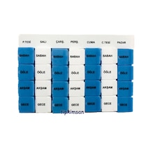 Kopya - Haftalık Ilaç Saklama Kutusu 28 Gözlü