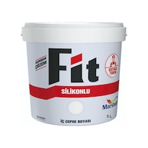 Marshall Fit Silikonlu Iç Cephe Duvar Boyası 5Lt=7Kg-Kokusuz-Kola (282564387)