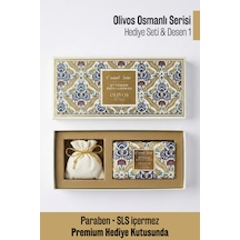 Osmanlı Serisi Premium Hediye Seti Desen 1 2'li Zeytinyağlı Sab Diğer