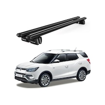 Pençe Ssangyong Xlv 2016 Ve Sonrası Uyumlu Siyah Ara Atkı Port Bagaj Tavan Barı