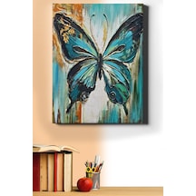 Webstyle Sayılarla Boyama Seti Kasnaklı Mavi Kelebeğin Uyanışı 50 X 65 Cm