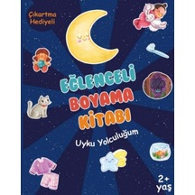 Eğlenceli Boyama Kitabı - Uyku Yolculuğum - Yqbx-646332