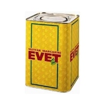Evet Katı Yağ 18 L