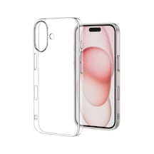İphone 17 Uyumlu Şeffaf Silikon Telefon Kılıfı