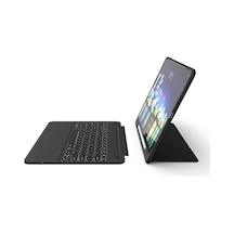 Zagg Slim Book Go 12.9" 3.Nesil Apple Uyumlu iPad  Pro Klavyeli Kılıf Ingilizce