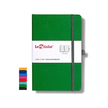 Le Color Tarihsiz Klasik Defter Rec Note 13x21 Çizgili Yeşil Genel