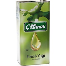 Çotanak Fındık Yağı Teneke 2 x 5 L
