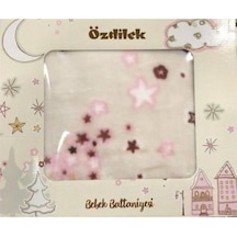 ÖZDİLEK STELLA BEBE BATTANİYE PEMBE 100 X 120