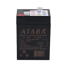Ataba At-640 6v 4ah Bakımsız Kuru Işıldak Aküsü