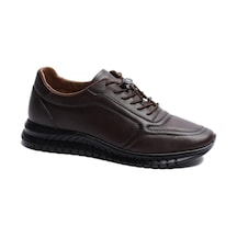 Pierre Cardin 43-255-1 Kahverengi Comfort Erkek Deri Ayakkabı Kahve Rengi
