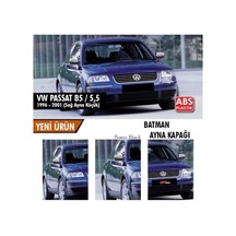 Vw Passat B5-5.5 1996-2001 Batman Yarasa Ayna Kapağı Piano Black