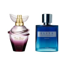 Avon Rare Flowers Night Orchid Kadın Parfüm EDP 50 ML + Elite Gentleman Reserve Erkek Parfüm EDT 75 ML