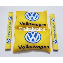 Volkswagen Vw Araç Boyun Yastık Ve Kemer Konfor 2 Li Set (301285303)
