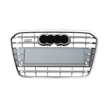 Audi A6 S6 Ön Panjur Izgara 2012 / 2014 Krom Gri