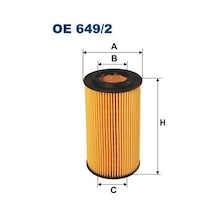 FILTRON OE649/2 Yag Filtresi ( BMW : M47 / E39-E46 / Freelander I / 2.0Td4 01-06) OE6492 (WA232265)